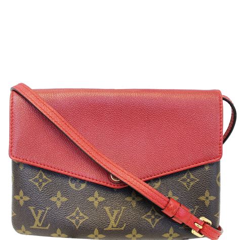 louis vuitton monogram twice pochette cerise cherry|Louis Vuitton cherry.